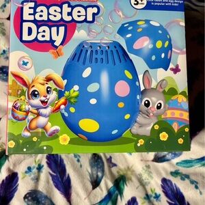 Easter Day Egg Bubble Machine